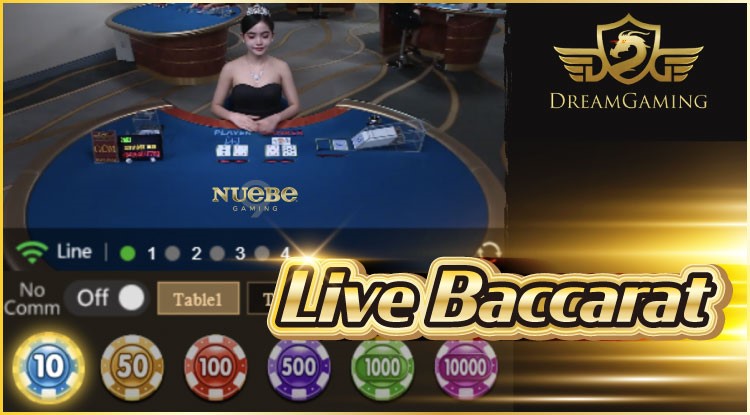 Betting online Baccarat at Dream Gaming
