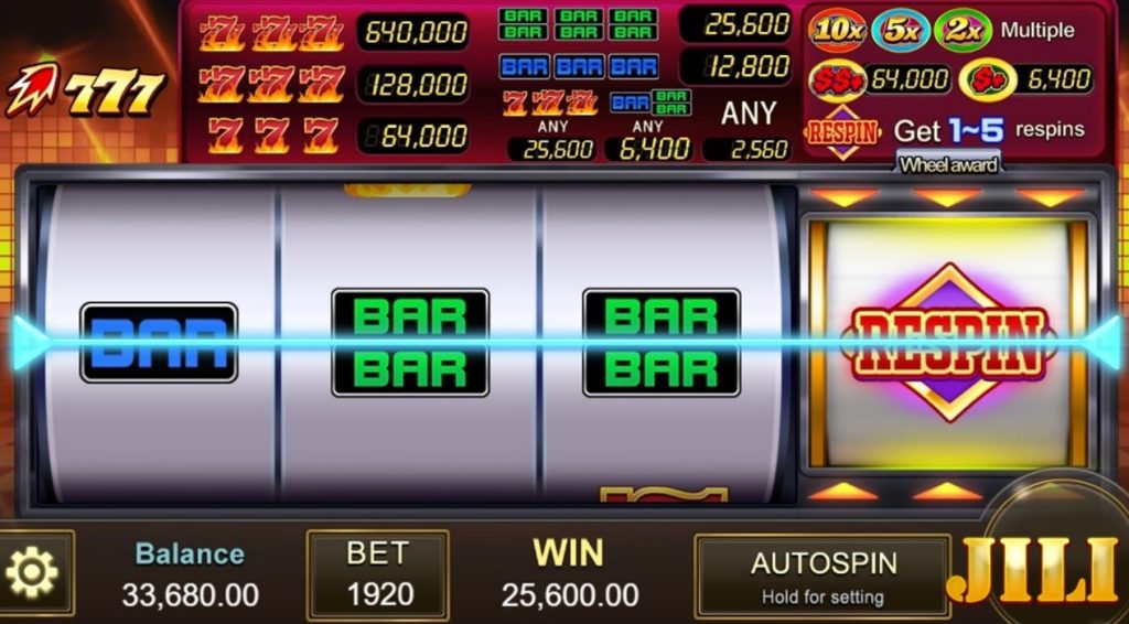 CRAZY 777 slot game features