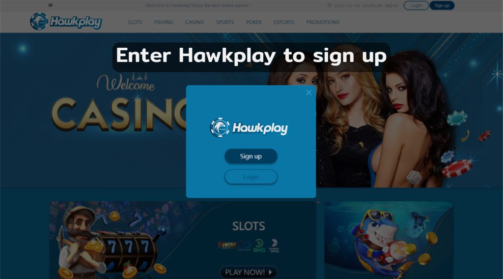 How to register HawkPlay by 3 steps