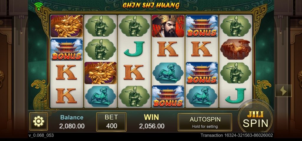 Chin Shi Huang slot machine by JILI Games