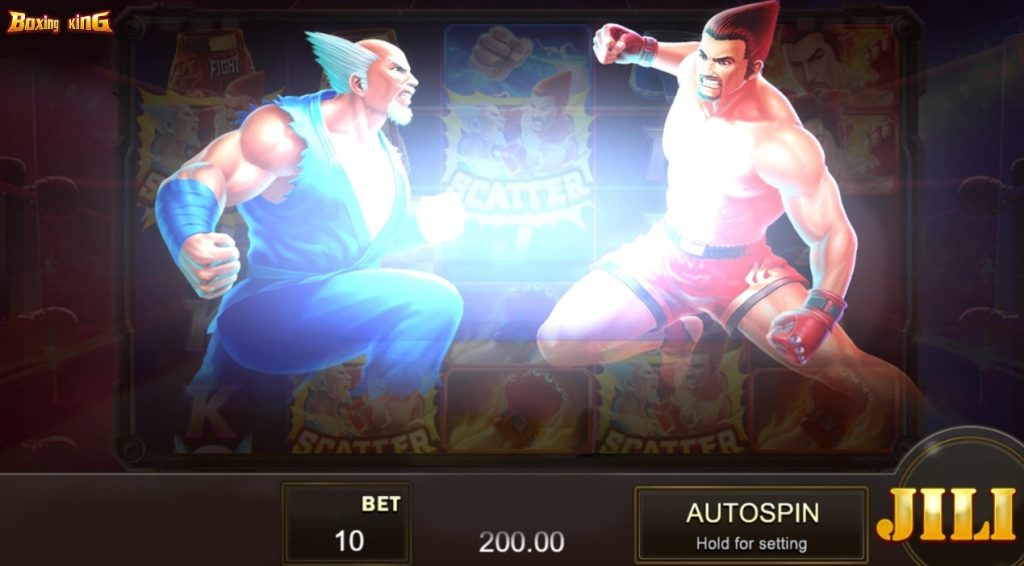 Boxing King slot: free game mode