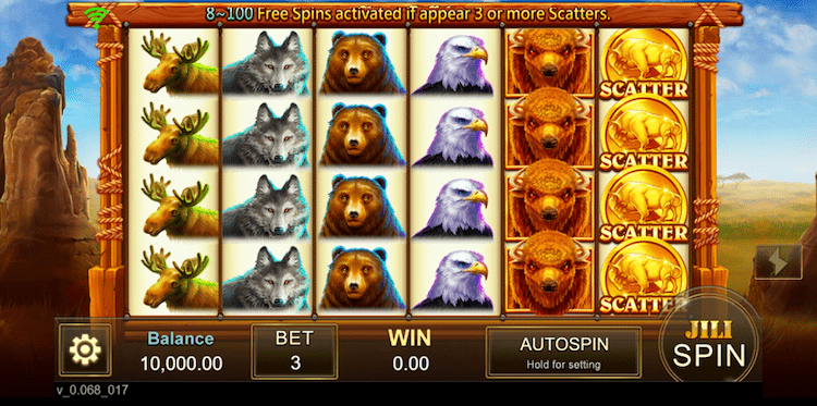 Charge Buffalo slot game from JILI Games