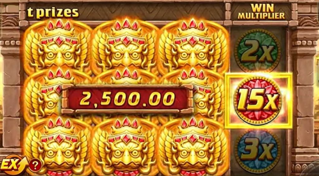 Big prizes of Fortune Gems slot game